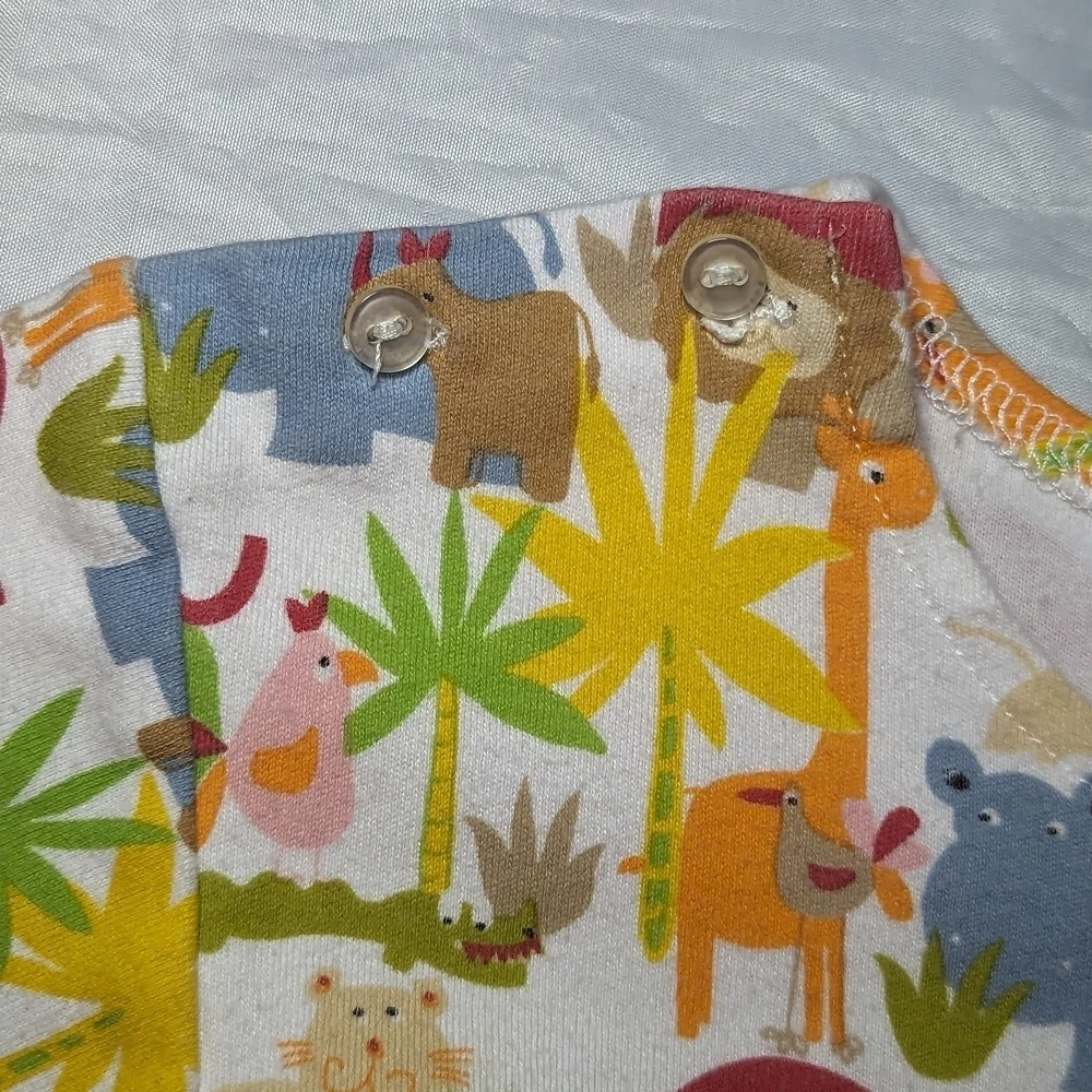 Zutano Baby Animal Print Romper